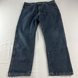 Wrangler Mens Size 40x30 Straight Blue Jeans